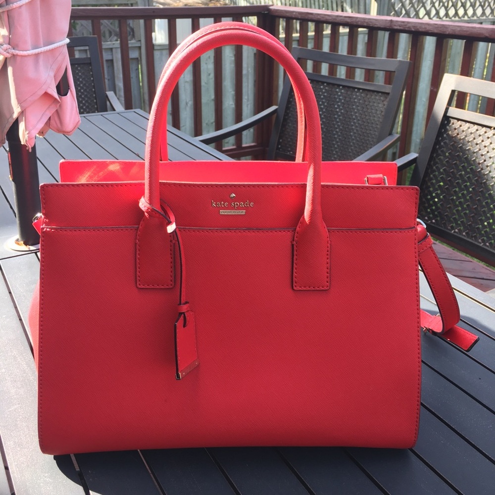 SOLD// Kate Spade Red Handbag